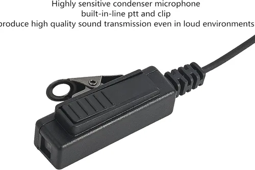 Miniatura 4 de Walkie Talkie Radio Auricular Auricular Pieza Auricular