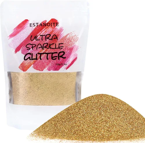 Miniatura 13 de Purpurina fina holográfica, 5.29 oz, multiusos, extra fina, para manualidades de resina, arte corporal, uñas, ojos, rostro y cabello, purpurina