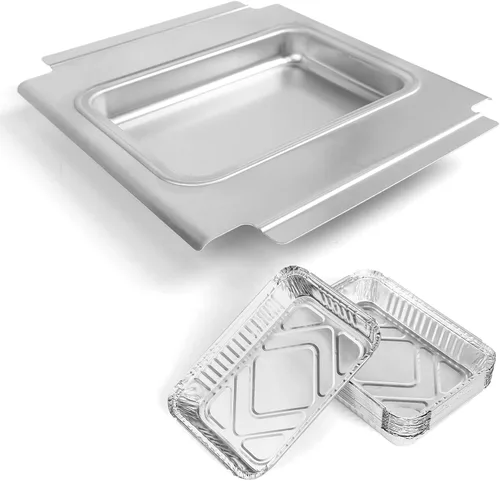 Miniatura 16 de Bandeja de goteo para parrilla Nexgrill 720-0830H para bandeja de grasa de repuesto Nexgrill Reemplazo de bandeja/caja de grasa para Nexgrill