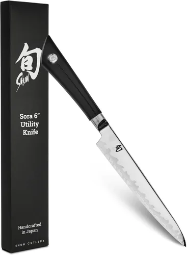 Miniatura 10 de Shun Sora - Cuchillo para pelar, Chef, 8 pulgadas, Negro