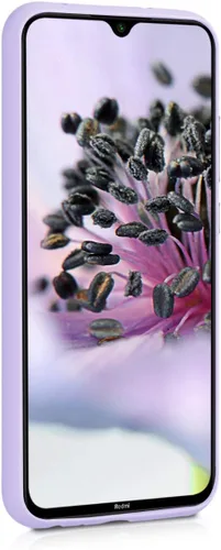 Miniatura 2 de kwmobile Funda compatible con Xiaomi Redmi Note 8 (2019/2021) - Funda protectora de silicona TPU suave y delgada - Lavanda