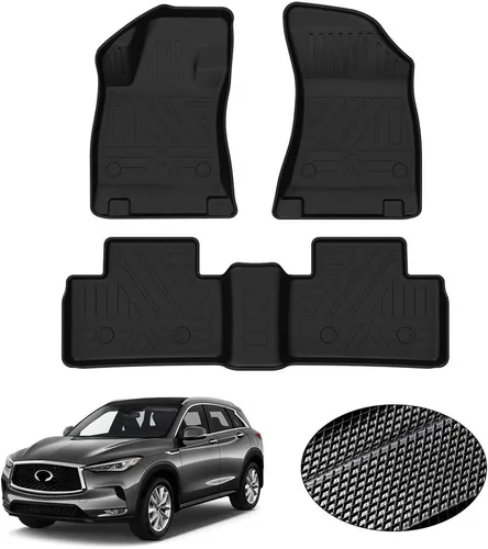 Miniatura 23 de KUST Alfombrillas y tapete de carga para maletero para Toyota RAV4 2019-2025, forro de carga para maletero trasero para todo tipo de clima