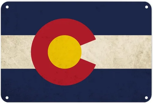 Miniatura 10 de Letrero de metal con la bandera de Iowa, recuerdo de la ciudad del país, decoración patriótica de pared del estado de Iowa, decoración de pared