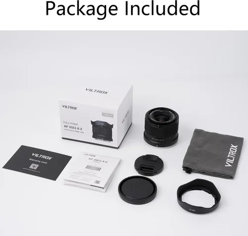 Miniatura 8 de VILTROX 0.787 in f2.8 Z Mount, 0.787 in f/2.8 Z-Mount lente AF de marco completo para cámaras Nikon Z Mount Z5 Z50 Z6 Z6II Z7 Z7II ZFC Z30 Z9 Z8