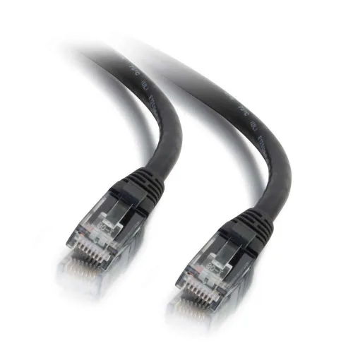 Miniatura 24 de C2G/Cables to Go 27872 Cable de red Ethernet cruzado Cat6 sin blindaje (UTP) sin enganche, amarillo (2,13 metros/7 pies)