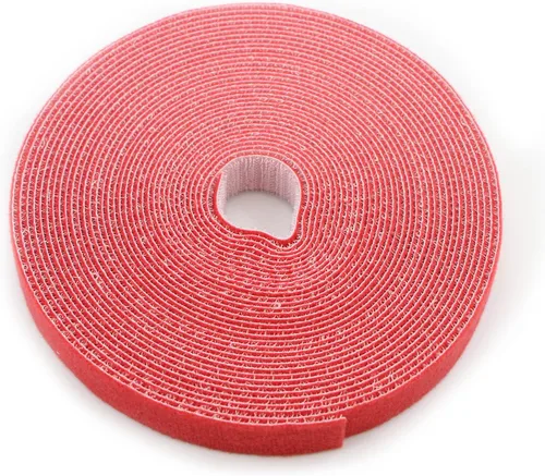 Miniatura 17 de Cinta de sujeción reutilizable para cables, rollo de gancho de doble cara de 3/4 pulgadas (5 yardas, versión mejorada negra)