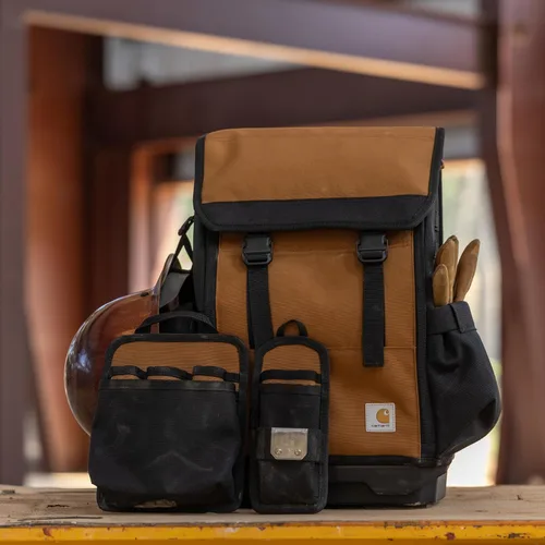 Miniatura 7 de Carhartt Bolsas de herramientas de la estación, organizador duradero, compatible con todas las bolsas de herramientas de la estación, tamaño mediano