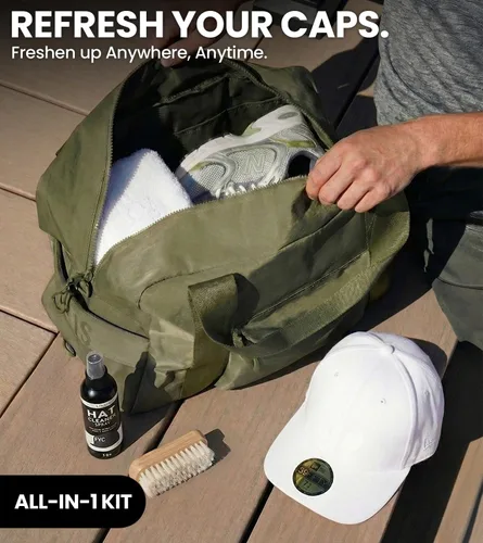 Miniatura 6 de EVEO Hat Cleaner for Baseball Caps - Hat Cleaning Kit Sweat Stain Remover & Deordorizer Hat Saver for Felt, Cowboy & Caps
