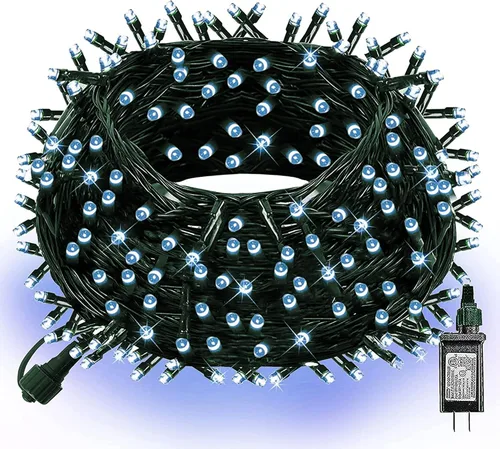 Miniatura 11 de Dazzle Bright - Luces de Navidad Inteligentes que Cambian de Color, 66 pies, 200 luces LED RGB con control remoto y aplicación, luces de árbol
