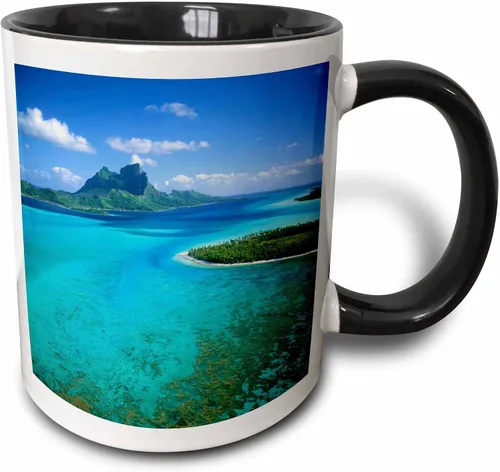 3dRose Polinesia Francesa, Bora Bora, OC13 DPB0372, tazas de Douglas Peebles (taza_85084_4)
