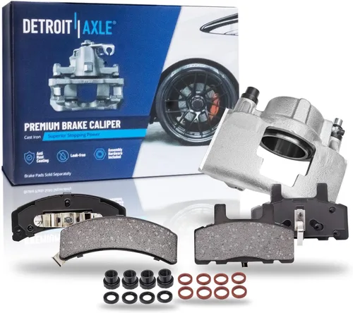 Miniatura 44 de Detroit Axle - Pastillas de freno traseras para Honda Odyssey 2011-2017 Pilot 2007-2013 MDX 2010-2013 ZDX 2010-2013 Pastillas de freno de cerámica