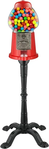 Miniatura 18 de Máquina clásica de chicle/dispensador de dulces, 9 pulgadas - negro
