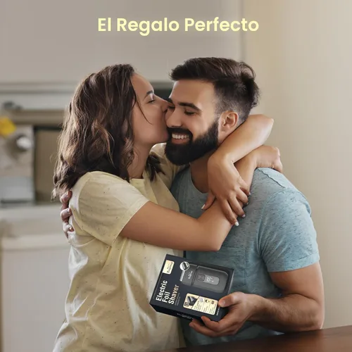 Miniatura 8 de Brightup - Afeitadoras eléctricas de lámina para hombres - Maquinilla de afeitar eléctrica suave y de corte cercano para hombres con recortador