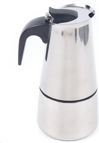 Miniatura 8 de Cafetera de café para café con leche, cafetera de acero inoxidable, cafetera moka con estufa eléctrica de 110 V, 500 W, cafetera para el hogar