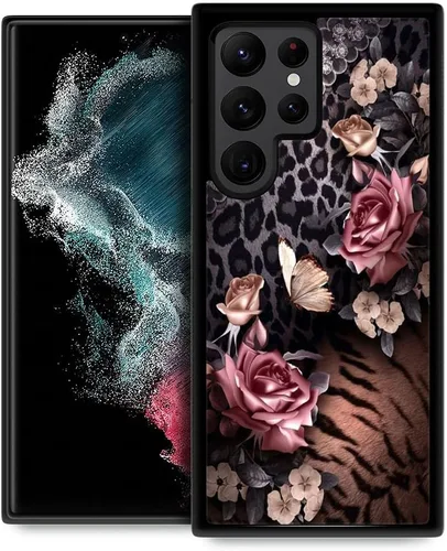 Miniatura 20 de Funda compatible con Samsung Galaxy S22 Ultra, funda delgada y suave a prueba de golpes, funda protectora de poliuretano termoplástico para mujeres