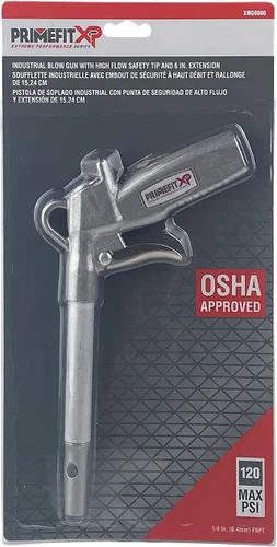 Miniatura 4 de Primefit Extreme Performance OSHA Pistola de soplado de alto flujo (6 pulgadas)