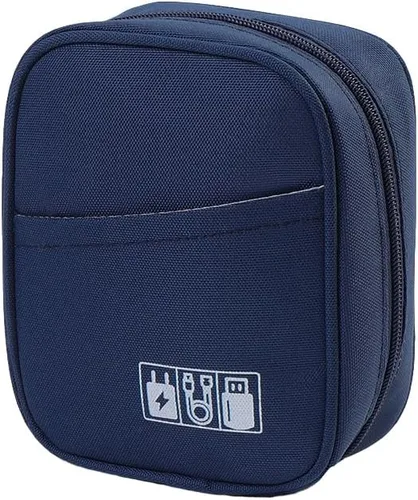E-Tree Bolsa de almacenamiento para pequeños dispositivos electrónicos y accesorios, bolsa técnica, funda organizadora electrónica compatible con