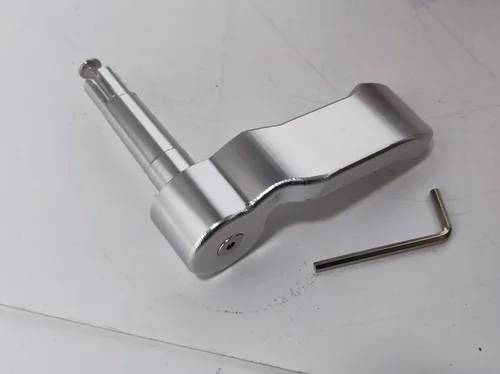 Miniatura 8 de Palanca de acelerador de pulgar antideslizante de aluminio CNC de repuesto compatible con Polaris Scrambler Sportsman 550/570/850/1000 2009-2018