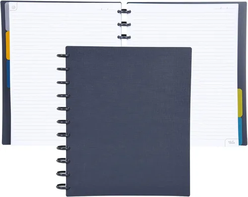 Miniatura 108 de Talia - Cuadernos de notas con tapas, planificador, personalizables, (Azul de Verano, Junior (5.5 pulgadas x 8.5 pulgadas)) Azul verano
