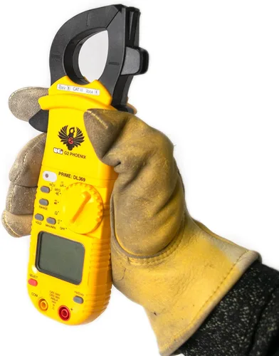 Miniatura 8 de UEi DL369 - Pinza amperimétrica digital HVAC de rango automático de 4000 conteos, voltímetro de CA, amperímetro de CA, mide corriente de CA, voltaje