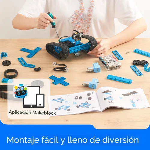 Miniatura 3 de Set de robot educativo transformable mBot Ranger STEM de Makeblock, de bricolaje, kit de robot 3 en 1, Arduino, aprendizaje de código Scratch 2.0