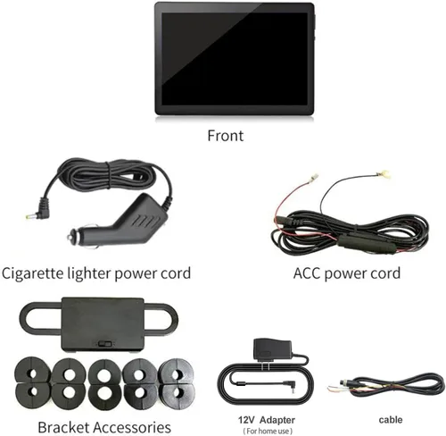Miniatura 6 de 10.1 pulgadas Android 12 portátil coche TV Monitor para asiento trasero Tablet con Wifi pantalla táctil soporte teléfono control