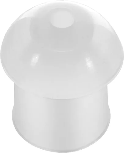 Miniatura 2 de Paquete de 50 almohadillas de repuesto para radio, tubo acústico y tubo de bobina, auriculares de silicona blanca para Motorola Baofeng Kenwood