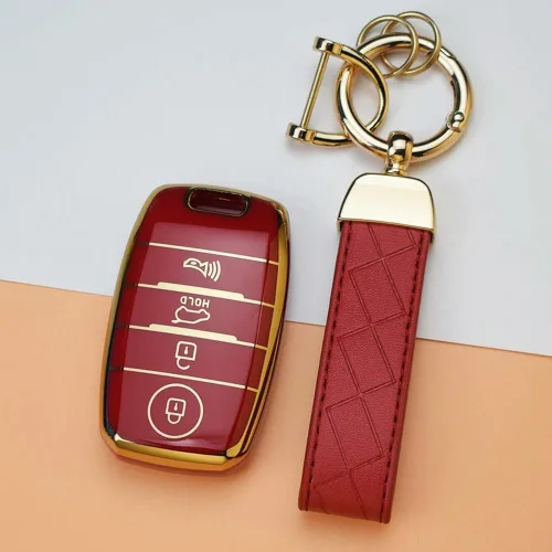 Miniatura 5 de GAGALU 3/4 Botones TPU Shell Fob Holder Llavero para Kia Rio Rio5 Sportage R K3 KX3 K4 K5 para Ceed Sorento Cerato Optima Car Key Cover Case