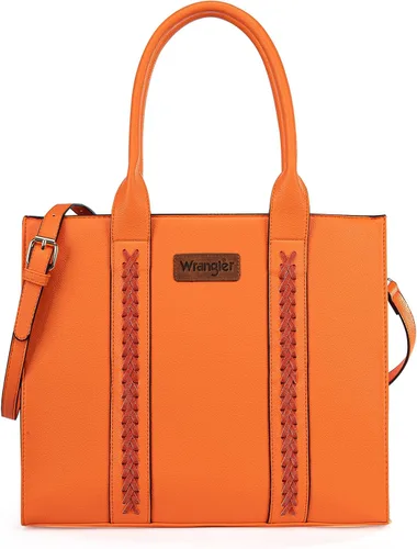 Montana West Bolso Wrangler para mujer, bolso grande de mano con correa, bolso vintage con asa superior