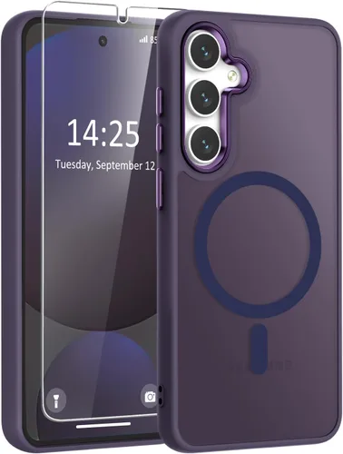 Miniatura 30 de WRJ Funda magnética para Samsung Galaxy Z Fold 7, [protector de pantalla integrado] [compatible con Magsafe], protección de bisagra de cuerpo