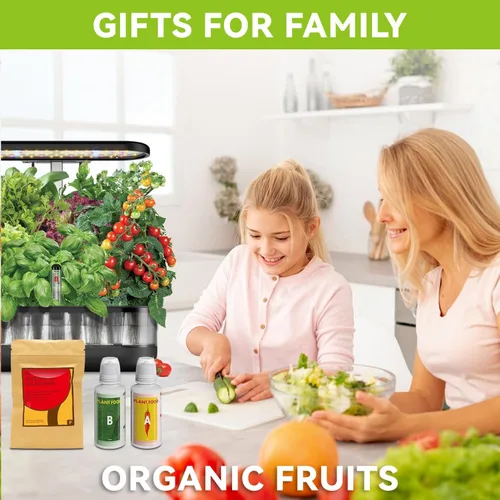 Miniatura 6 de Kit de semillas de frutas Inbloom para AeroGarden, Ahopegarden, GARDENCUBE, MUFGA, sistema de cultivo hidropónico iDoo, 7 cápsulas
