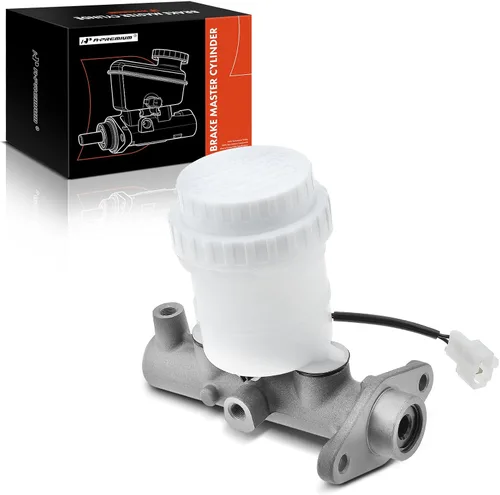 A-Premium Cilindro maestro de freno con depósito y tapa compatible con vehículos Mitsubishi - Montero 1992-2000, Montero Sport 1997-1999/2001-2003