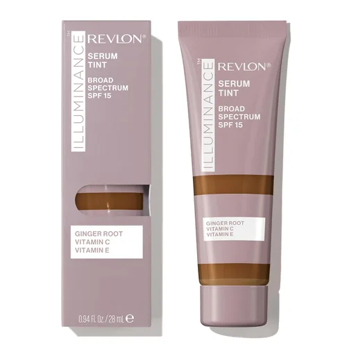 Miniatura 15 de Revlon Illuminance Suero Tintado, Triple Ácido Hialurónico, Equilibra el Tono de la Piel con el Tiempo e Hidrata Todo el Día, SPF 15, 117 Beige