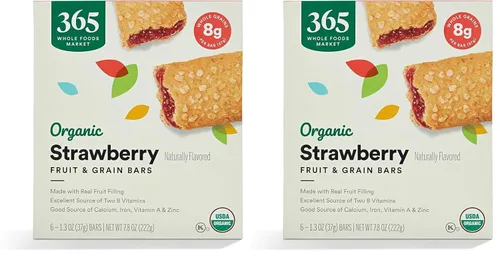 Miniatura 15 de 365 by Whole Foods Market, Barra orgánica de cereales de manzana 6 unidades, 7.8 onzas