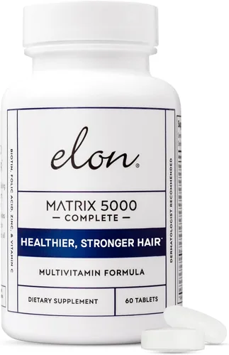 Miniatura 9 de Elon Matrix 5000 - Multivitamínico completo, vitaminas para el crecimiento de la piel, el cabello y las uñas, vitaminas saludables