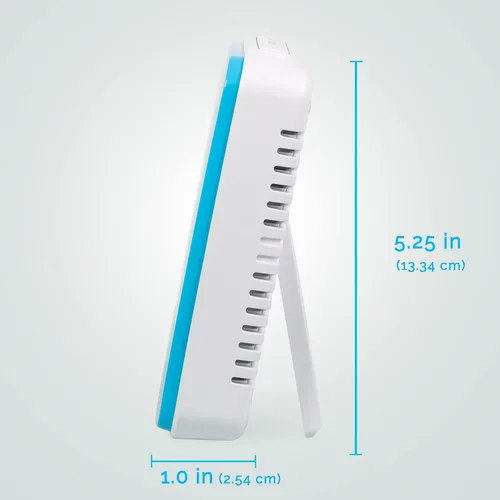 Miniatura 3 de AcuRite Estación meteorológica What-to-Wear con reloj despertador, hora, fecha y sensor inalámbrico para exteriores para pronóstico hiperlocal