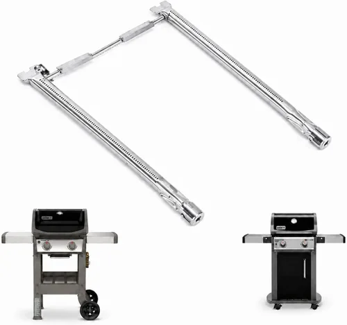 Utheer 69785 Quemador de parrilla de 18 pulgadas para Weber Spirit I y II 200 Series, Spirit E-210 E-220, Spirit S-210 S-220 parrillas de gas con