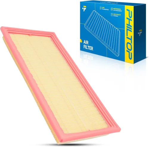Miniatura 9 de PHILTOP Filtro de aire de motor CA10085 de repuesto para Volkswagen Beetle, Golf, Jetta, Passat, Rabbit, 2005-2015, L5 2.5L, panel flexible