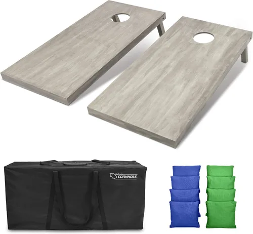 Miniatura 46 de GoSports Juego de tablas de cornhole de madera de tamaño reglamentario de 4 x 2 pies, incluye funda de transporte y bolsas de frijoles