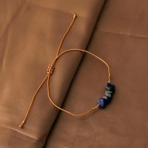 Miniatura 5 de Pulsera de piedra natural curativa energética, pulsera de amatista natural cruda, pulseras elásticas unisex