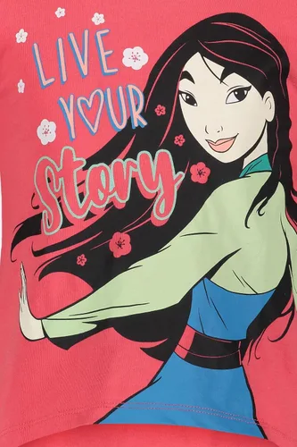 Miniatura 9 de Disney Princess Mulan Rapunzel Moana Tiana 4 Pack Short Sleeve Graphic T-Shirt