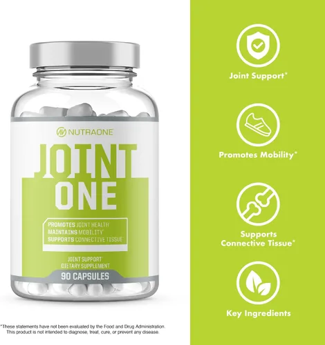 Miniatura 4 de NutraOne JointOne - Suplemento articular para mujeres y hombres para ayudar a mantener la salud de las articulaciones con colágeno, glucosamina