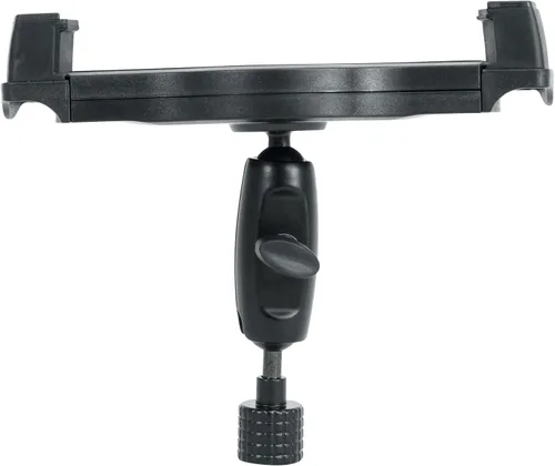 Miniatura 3 de Rockville Istand 22 Tablet Smartphone Holder 360 grados giratorio, ABS y agarre de goma, se adapta a 4.7-12.9 pulgadas, para soportes de micrófono