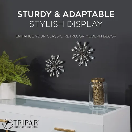 Miniatura 4 de Tripar - pequeña estrella para pared de metal, decoración artística Plata