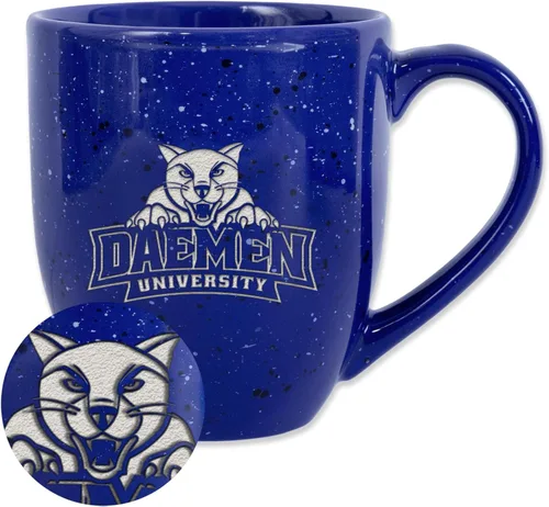 Miniatura 409 de Rico Industries NCAA Virginia Tech Hokies Maroon - Taza de café de cerámica grabada con láser, color del equipo, 16 onzas