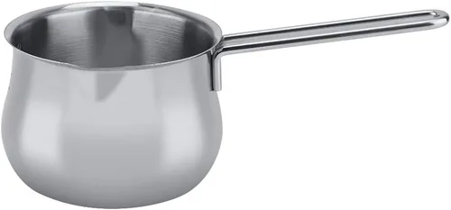 Miniatura 8 de Olla calentadora de leche, olla de leche de acero inoxidable con mantequilla y chocolate, olla para derretir queso para hornear sopa de leche