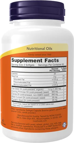 Miniatura 2 de Now Foods - Omega 3, NOW1075/253/1501, 1