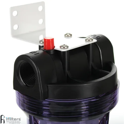 Miniatura 3 de iFilters Carcasa transparente para sedimentos, óxido y CTO para toda la casa con cartucho de filtro comparable AP117 incluido, puertos de 3/4