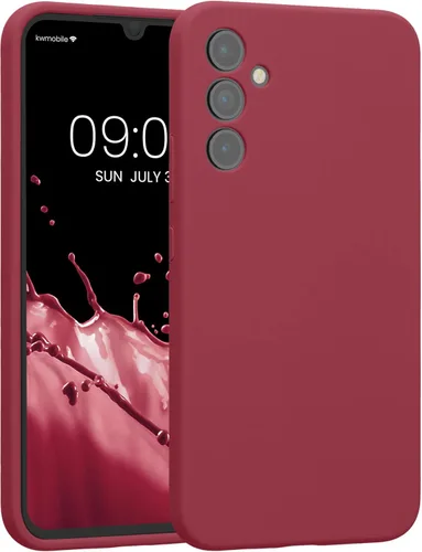 Miniatura 9 de kwmobile Funda compatible con Samsung Galaxy A13 4G - Funda delgada de silicona TPU - Acabado suave al tacto - Amarillo radiante