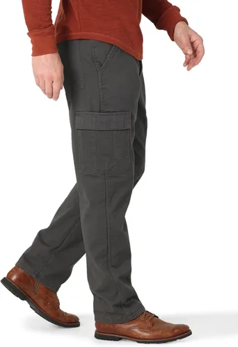 Miniatura 5 de Wrangler Authentics - Pantalón tipo cargo con vellón para hombre